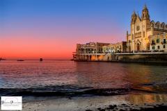 St Julians Bay in Malta